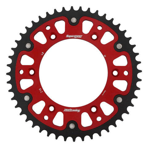 SuperSprox Rear Stealth Aluminium Sprocket Beta - Red