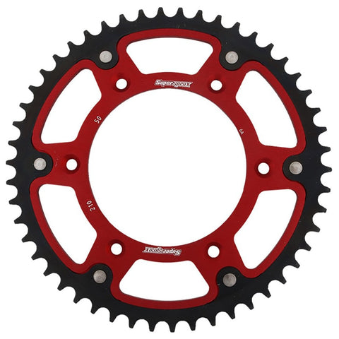 SuperSprox Rear Stealth Aluminium Sprocket Beta - Red