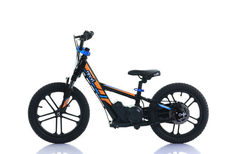 REVVI 16" PLUS ELECTRIC KIDS BIKE - ORANGE