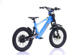 REVVI 18" ELECTRIC KIDS BIKE - BLUE