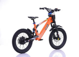 REVVI 18" ELECTRIC KIDS BIKE - ORANGE