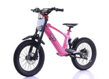 REVVI 18" ELECTRIC KIDS BIKE - PINK