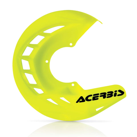 Acerbis X-Brake Front Flo Yellow Disc Guard - Cover Only