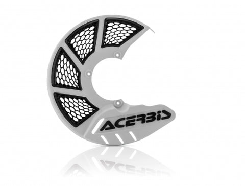 Acerbis X-Brake Vented Front White Black Disc Guard - Cover Only