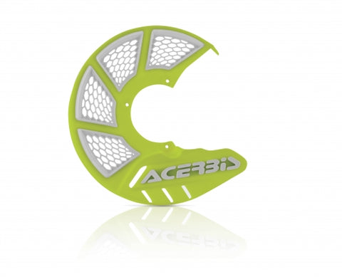 Acerbis X-Brake Vented Front Flo Yellow Disc Guard - Cover Only