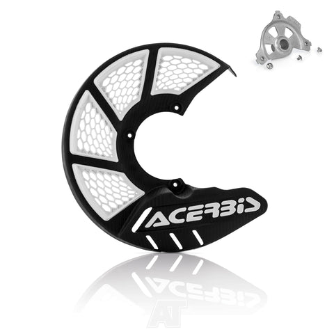 Acerbis X-Brake Vented Disc Cover Guard Kit Black White