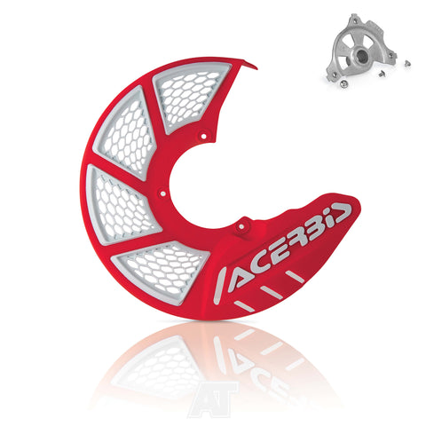 Acerbis X-Brake Vented Disc Guard Cover Kit Red White