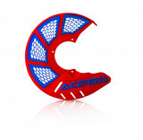 Acerbis X-Brake Vented Front Red Blue Disc Guard - Cover Only