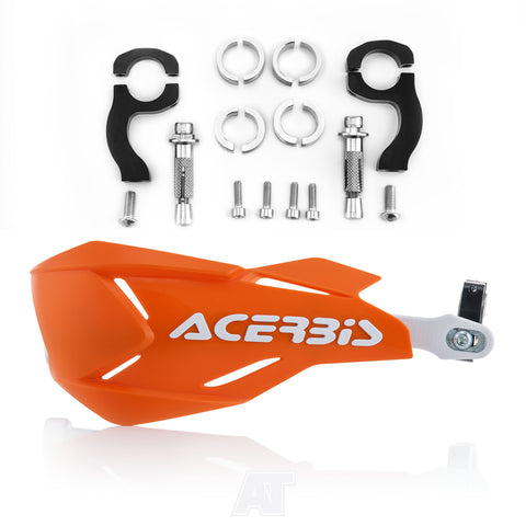 Acerbis X Factory Handguards Orange White