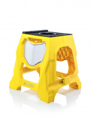 Acerbis 711 Plastic Box Stand - Yellow