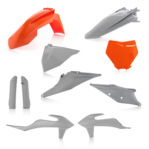 Acerbis KTM Plastic Kit SX SXF - Grey Orange