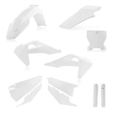 Acerbis Husqvarna Plastic Kit TX FX - White