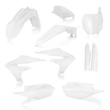 Acerbis Yamaha Plastics kit YZF - White