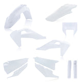 Acerbis Husqvarna Plastic Kit Te Fe - White