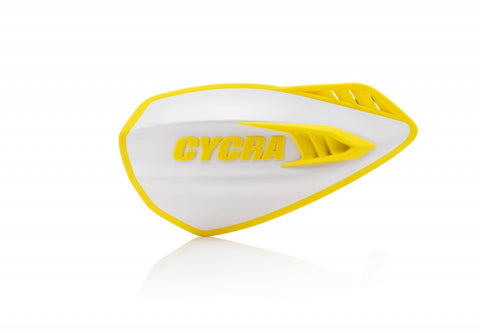 Cycra Cyclone Handguards White Yellow