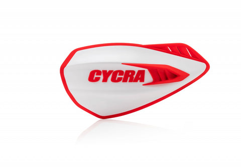 Cycra Cyclone Handguards White Red