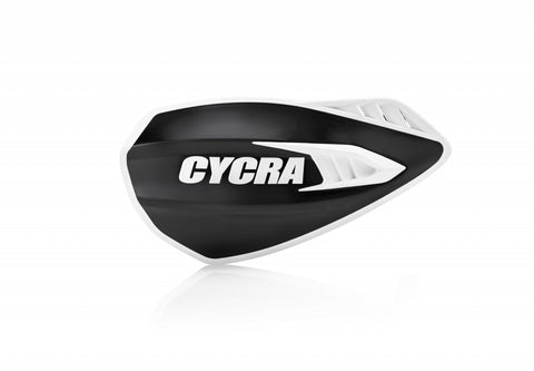 Cycra Cyclone Handguards Black White