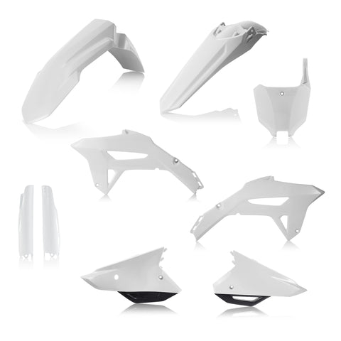 Acerbis Honda Plastics kit CR CRF - White