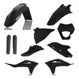 Acerbis Gas Gas Plastic Kit EC ECF - Black