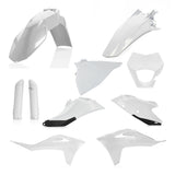 Acerbis Gas Gas Plastic Kit EC ECF - White