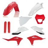 Acerbis Gas Gas Plastic Kit EC ECF - Red White