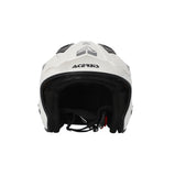 Acerbis Jet Aria Trials Helmet White