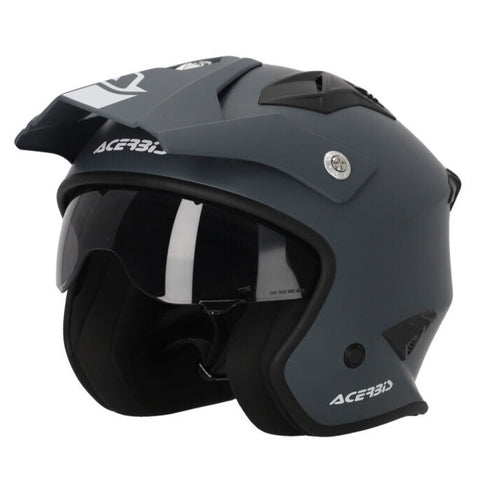 Acerbis Jet Aria Trials Helmet Grey