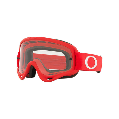 Oakley O Frame Moto Red Goggle Clear Lens