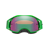 Oakley Airbrake Moto Green Goggles Prizm Iridium Lens