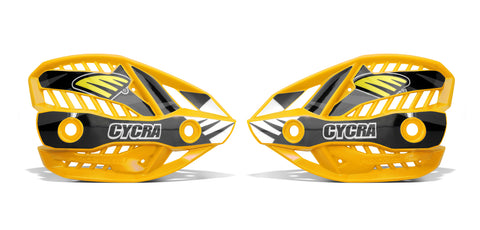 Cycra Ultra ProBend CRM Handshields - Husqvarna Yellow