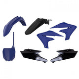 Polisport Yamaha Plastic Kit Blue Black