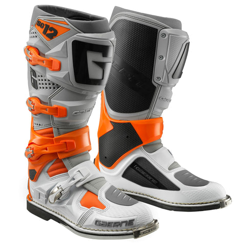 Gaerne SG12 Orange Grey Motocross Boots