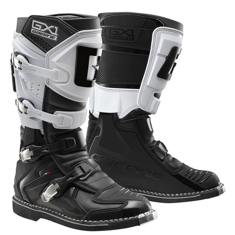 Gaerne GX1 White Black Motocross Boots