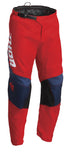 Thor Sector Youth Chev Red Navy Pants