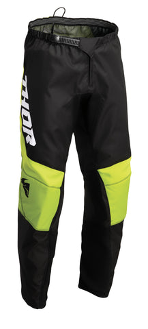 Thor Sector Youth Chev Black Green Pants