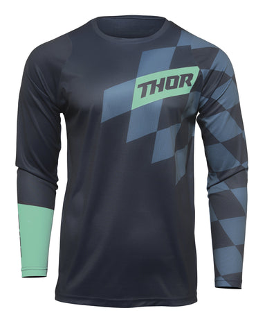 Thor Sector Youth Birdrock Blue Jersey