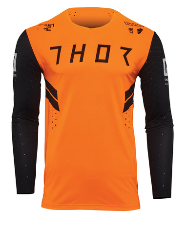 Thor Prime Hero Black Fluo Orange Jersey