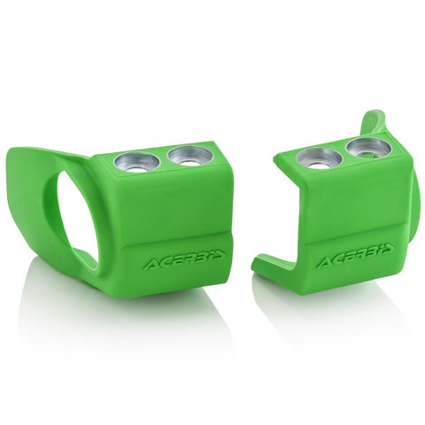 Acerbis Fork Shoe Cover - Kawasaki Green