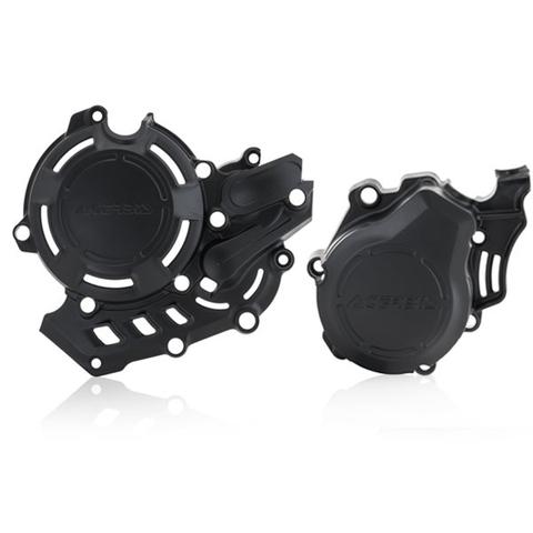 Acerbis X-Power GasGas Black Engine Cover Kit