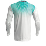 Thor Prime Jersey Tech White Teal