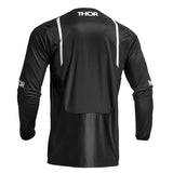 Thor Pulse Jersey Mono Black White