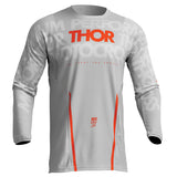 Thor Pulse Jersey Mono Light Gray Orange