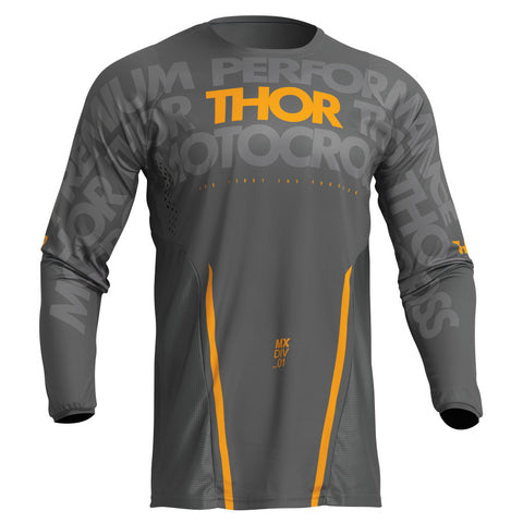 Thor Pulse Jersey Mono Dark Gray Yellow