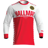 Thor Hallman Jersey Differ Slice White Red