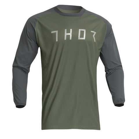 Thor Enduro Terrain Jersey Army Charcoal