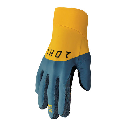 Thor Glove Agile Tech Teal Yellow