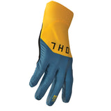 Thor Glove Agile Tech Teal Yellow