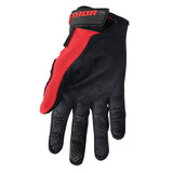 Thor Adult Sector Glove Red White