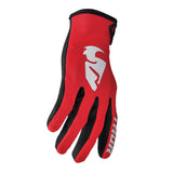 Thor Adult Sector Glove Red White