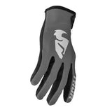 Thor Adult Sector Glove Gray White